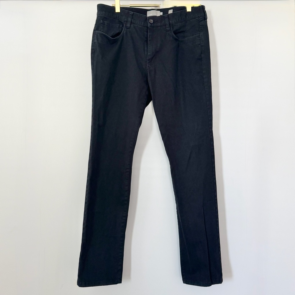 Vince Men’s Black 5-Pocket Stretch Pants Size 32